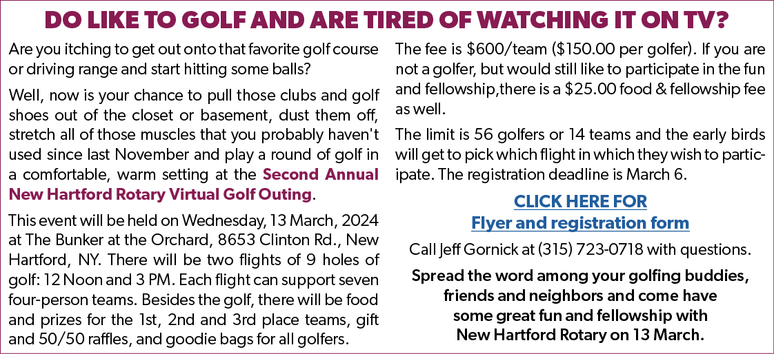 Do Like to golf and ARE tired of watching it on TV? Are you itching to get out onto that favorite golf course or driv...